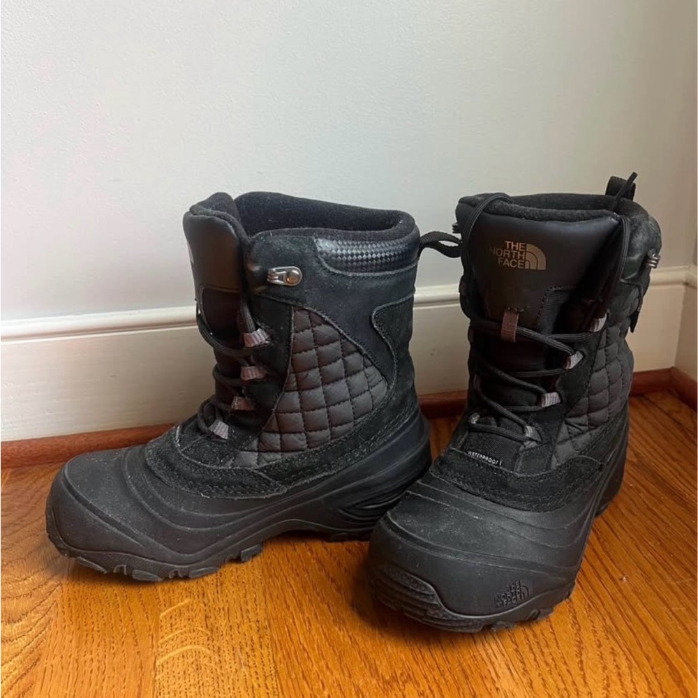 The North Face Kids Black Snow Boots